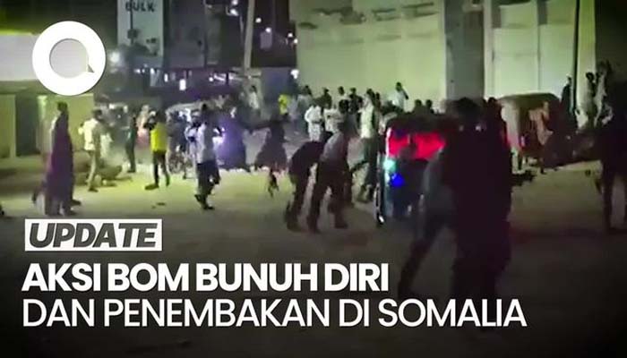 Somalia Diguncang Bom Bunuh Diri Penembakan 32 Orang Tewas